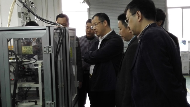 杨齐总裁到bte365深圳分公司调研