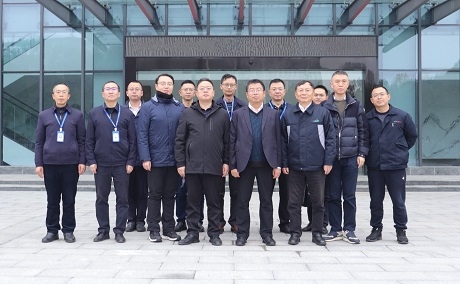 蒋文春率队莅临绵阳bte365公司调研指导事情